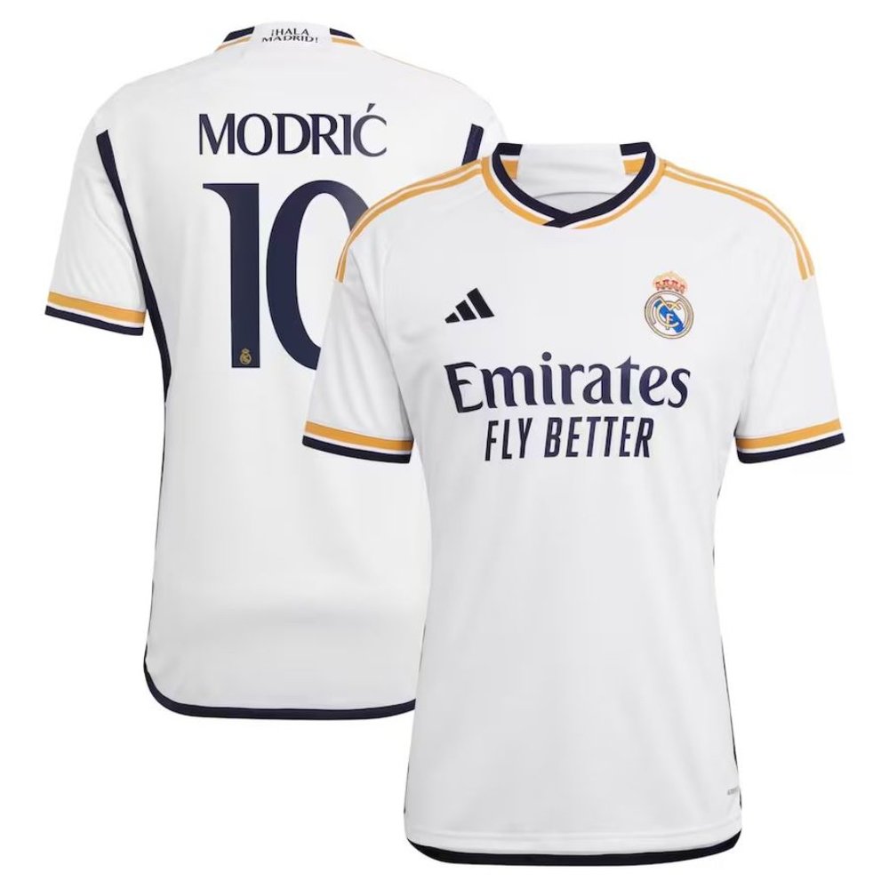Real Madrid CF Luka Modric 2023-24 Home Jersey